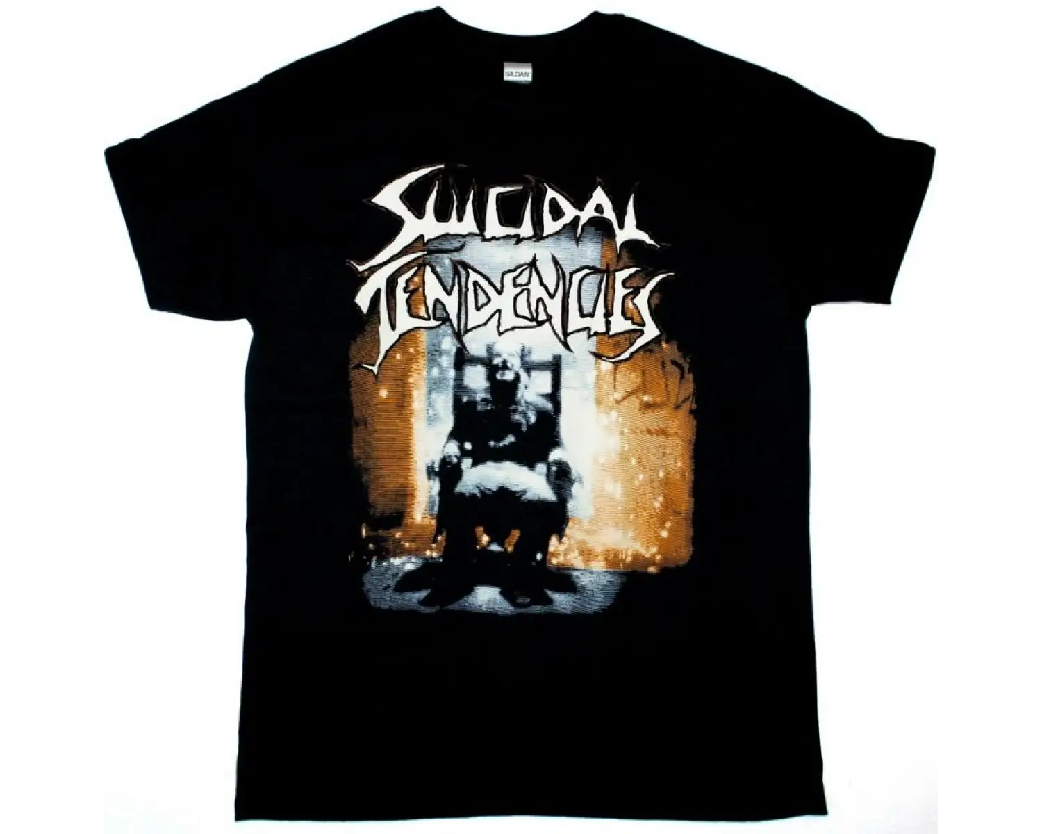 EXTREME III SIDES TO EVERY STORY NEW BLACK T-SHIRT ÖN VE ARAKA BASKILI