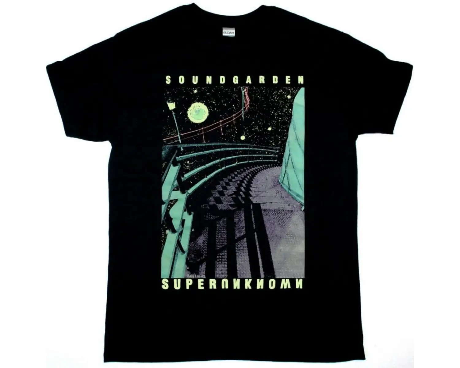 FAITH NO MORE KING FOR A DAY95 NEW BLACK T-SHIRT ÖN VE ARAKA BASKILI