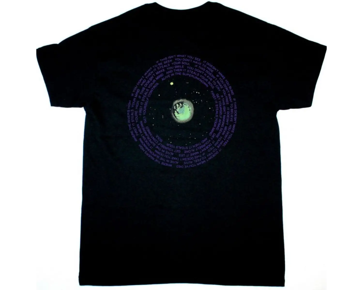 FAITH NO MORE KING FOR A DAY95 NEW BLACK T-SHIRT ÖN VE ARAKA BASKILI