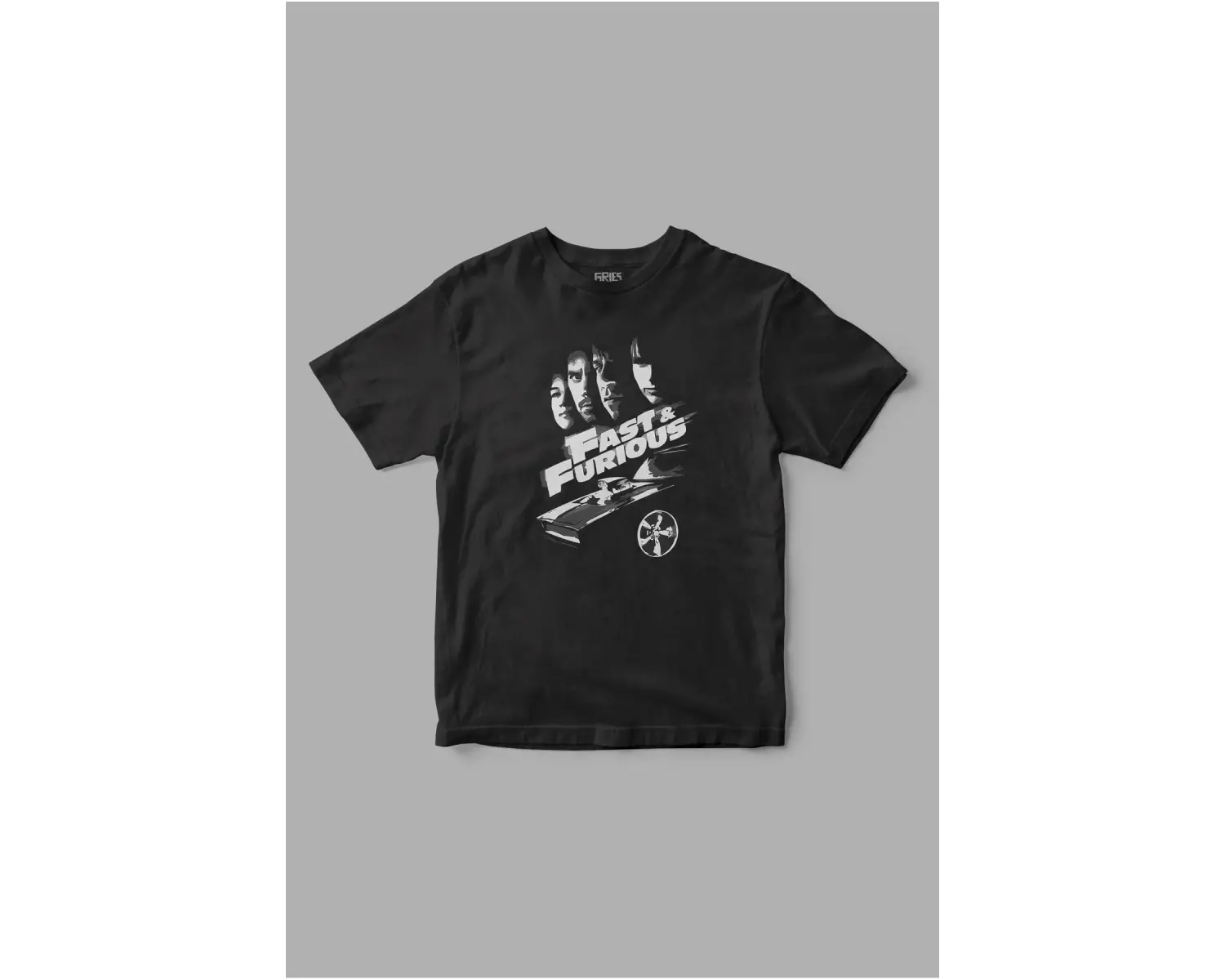 Fast and Furious Baskılı Tişört