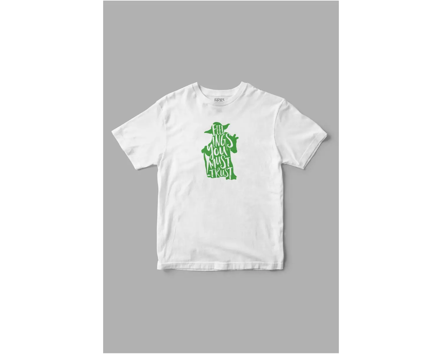 Feelings You Must Trust Yoda Star Wars Baskılı Tişört