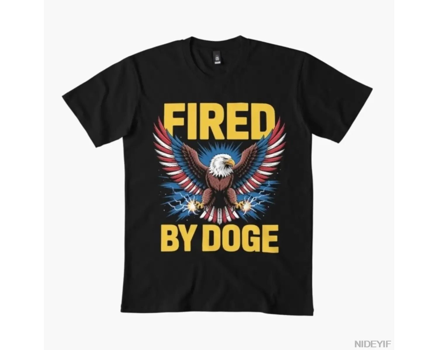 Fired by DOGE Anti-Billionaire Erkek Kadın Tişörtü %100 Pamuklu Tişörtler Kısa Kollu Üstler 1