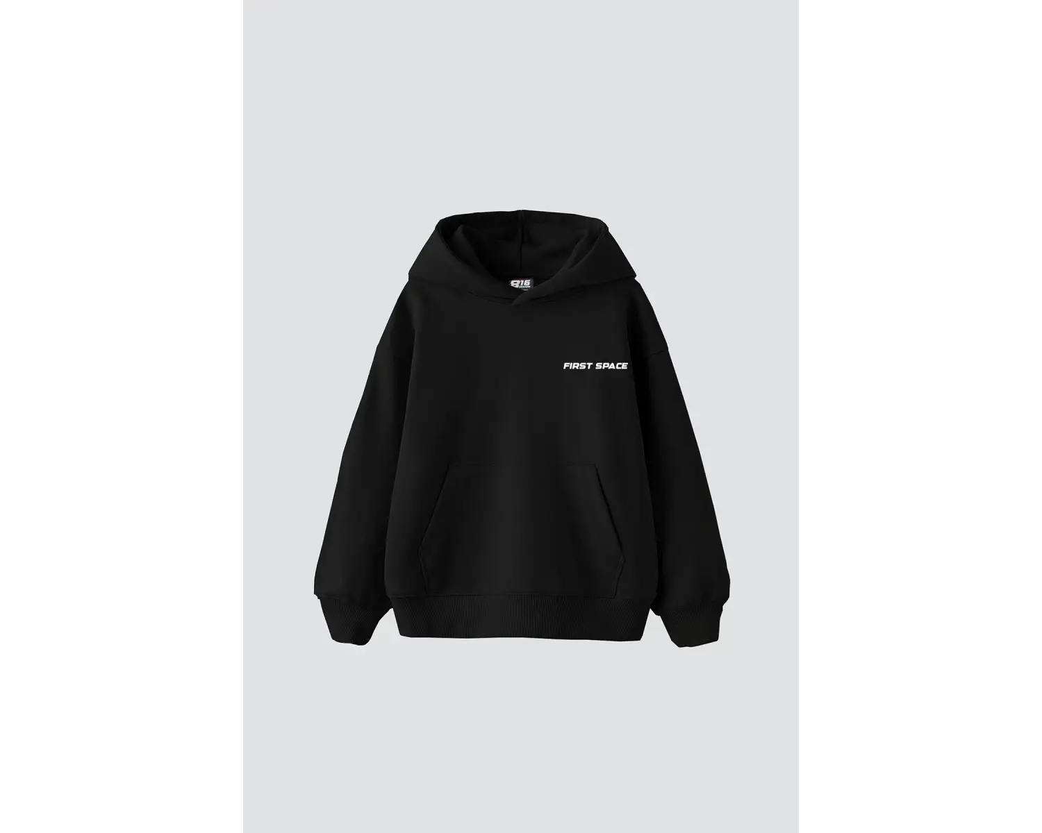 Fırst Space Baskılı Oversize Unisex Beyaz