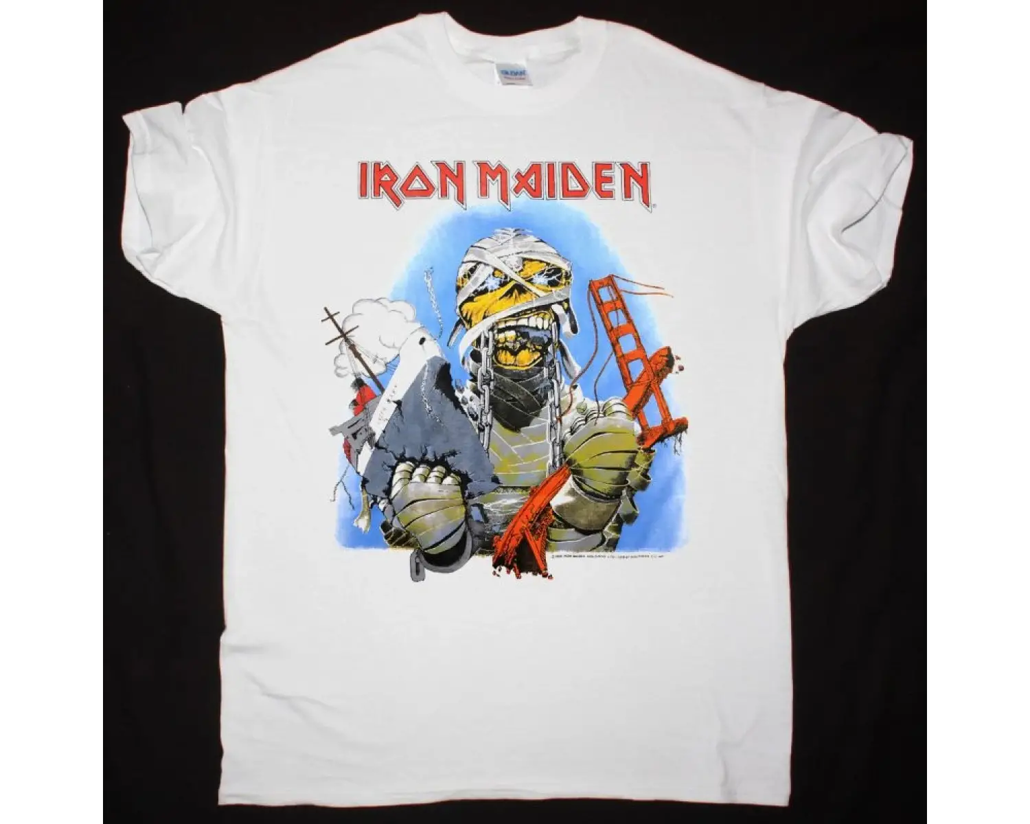FIVE FINGER DEATH PUNCH AFTERLIFE NEW BLACK T-SHIRT ÖN VE ARAKA BASKILI