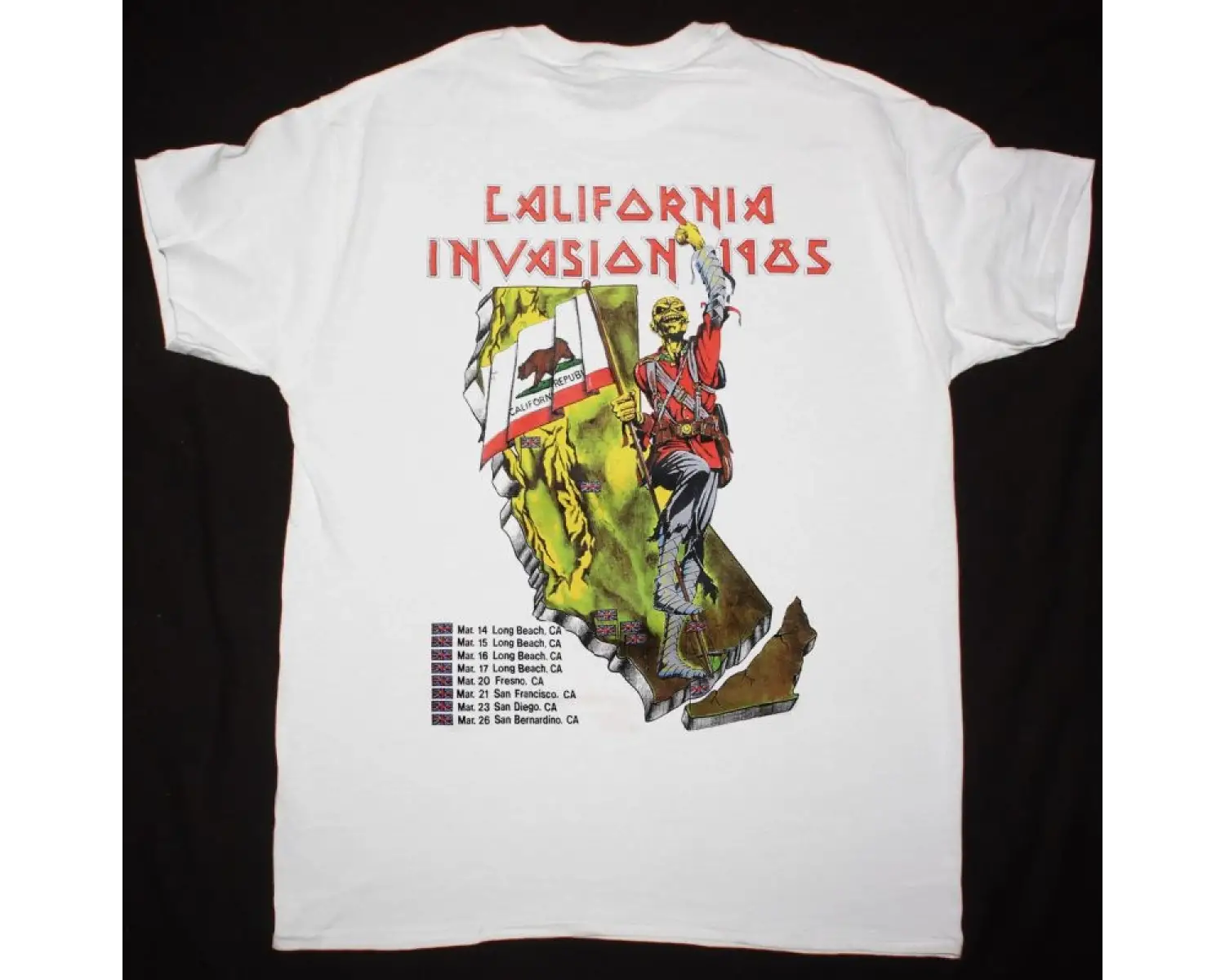 FIVE FINGER DEATH PUNCH AFTERLIFE NEW BLACK T-SHIRT ÖN VE ARAKA BASKILI
