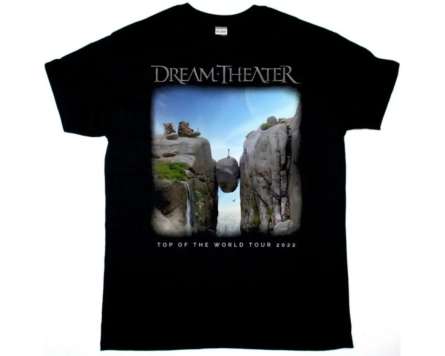 FIVE FINGER DEATH PUNCH AMERICAN CAPITALIST TOUR NEW BLACK T-SHIRT ÖN VE ARAKA BASKILI