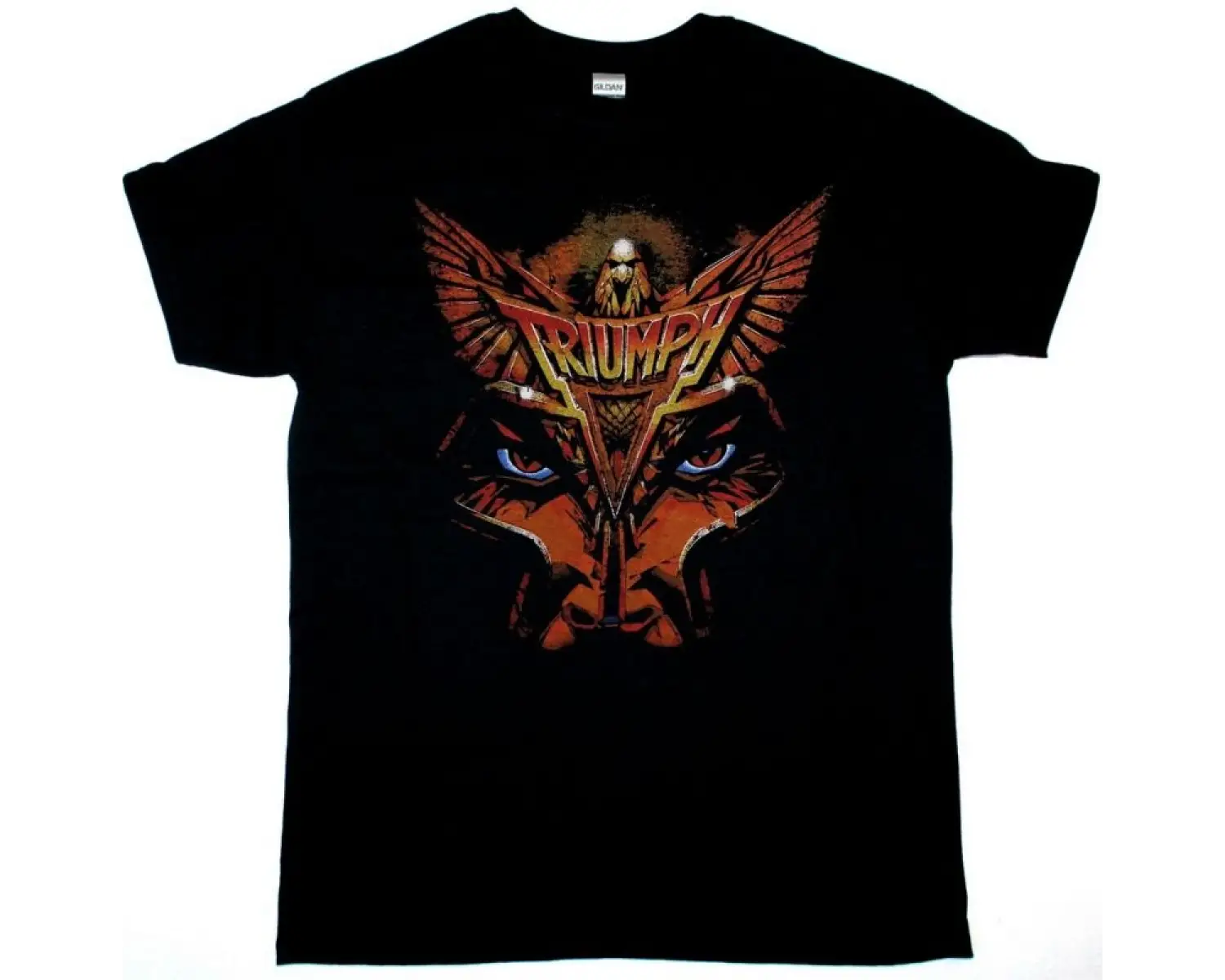 FIVE FINGER DEATH PUNCH EAGLE KNUCKLE NEW WHITE T-SHIRT ÖN VE ARAKA BASKILI