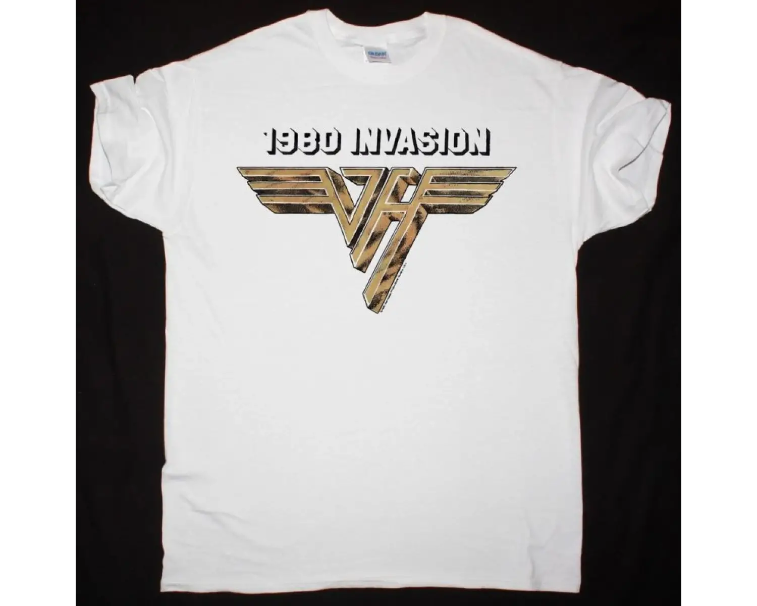 FLEETWOOD MAC MIRAGE NEW BLACK T-SHIRT ÖN VE ARAKA BASKILI