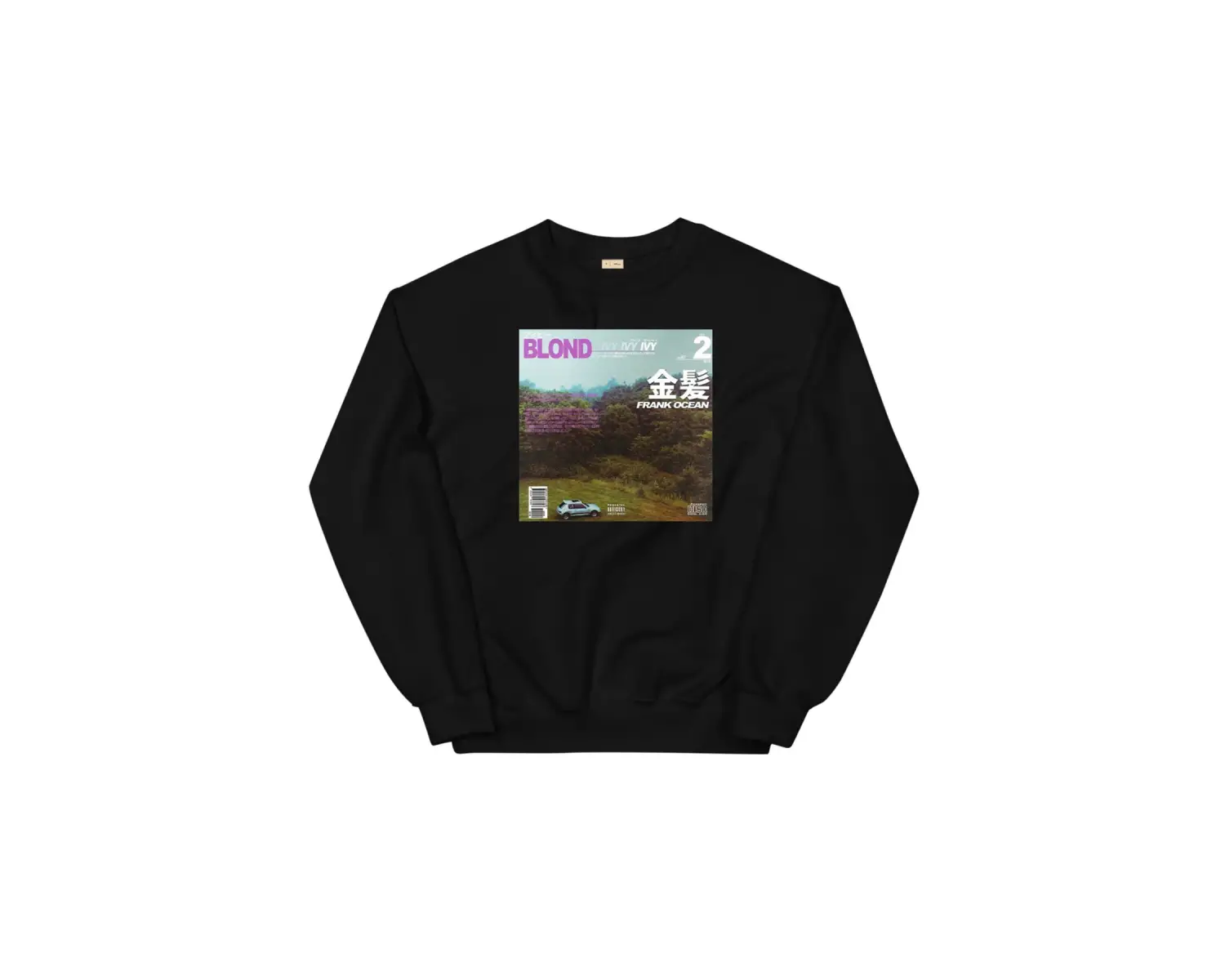 Frank Ocean Sweatshirt Siyah