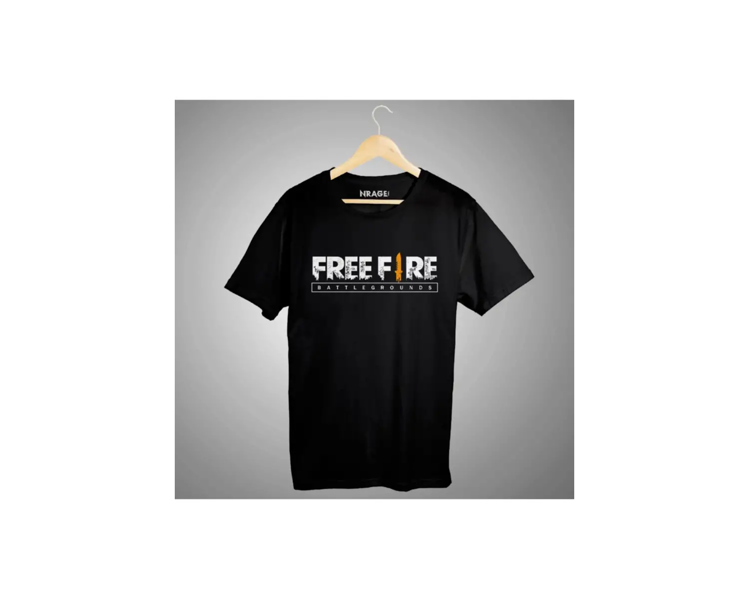 Freefire Siyah Tişört