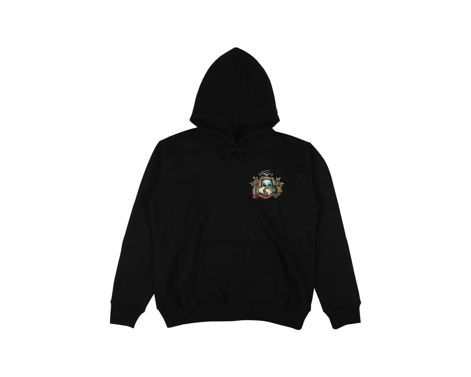 Friendly Siyah Oversize Unisex Kapüşonlu Sweatshirt Hoodie