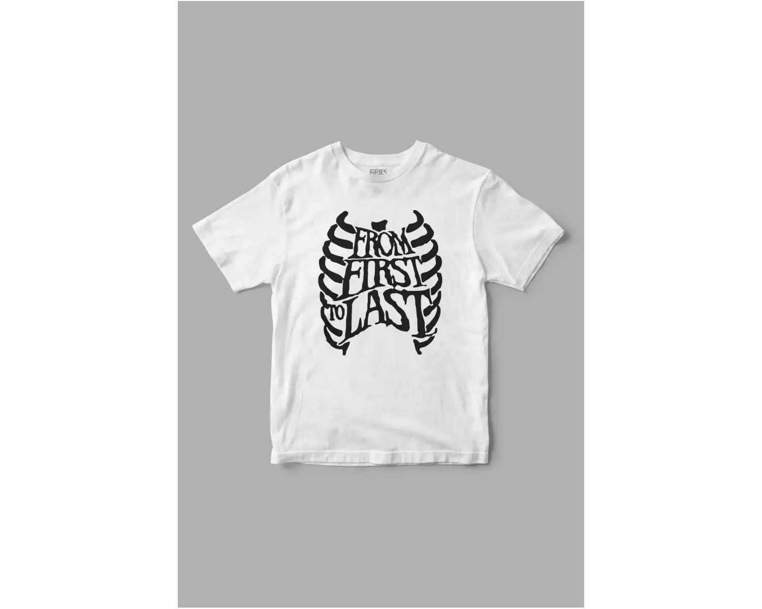 From First To Last Baskılı Tişört