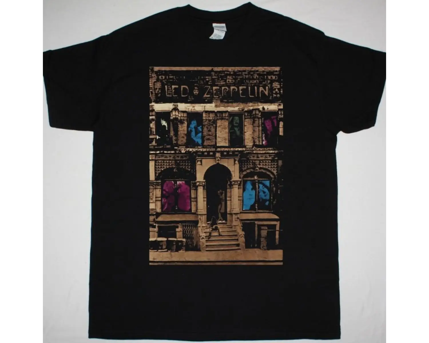 FRONT 242 NO COMMENT NEW BLACK T-SHIRT ÖN VE ARAKA BASKILI