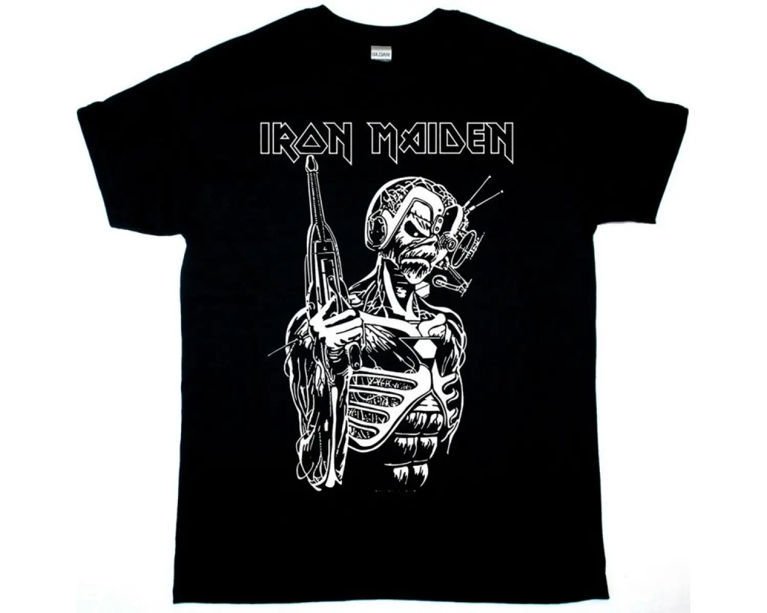 FRONT LINE ASSEMBLY TACTICAL NEURAL IMPLANT NEW WHITE T-SHIRT ÖN BASKILI