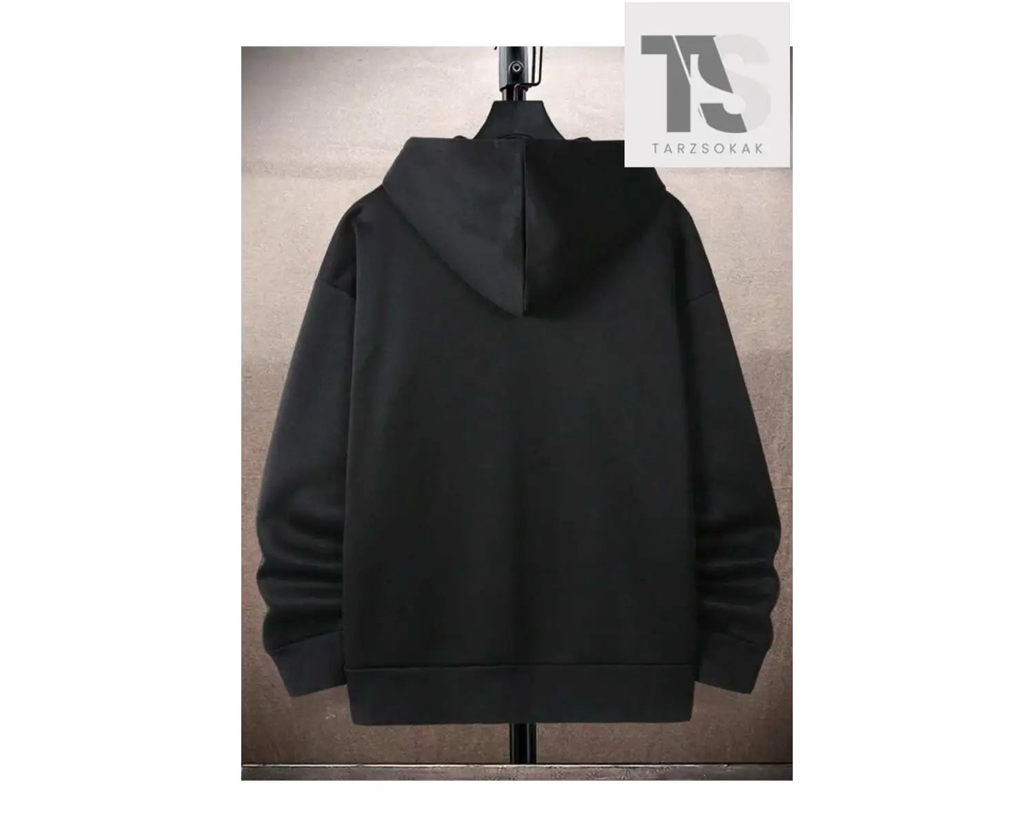 Fun 23 New York Sweatshirt Fermuarlı Hırka Siyah