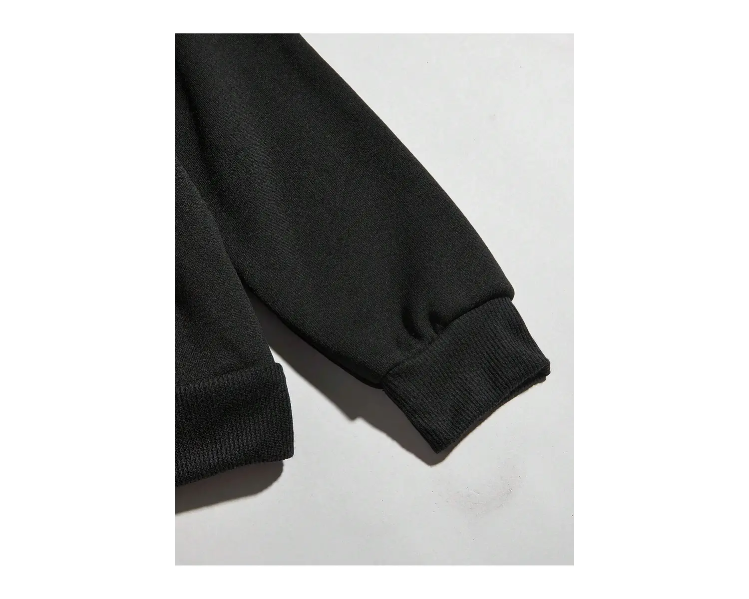 Galaxy Özel Baskılı Oversize Kapüşonlu Sweatshirt Siyah