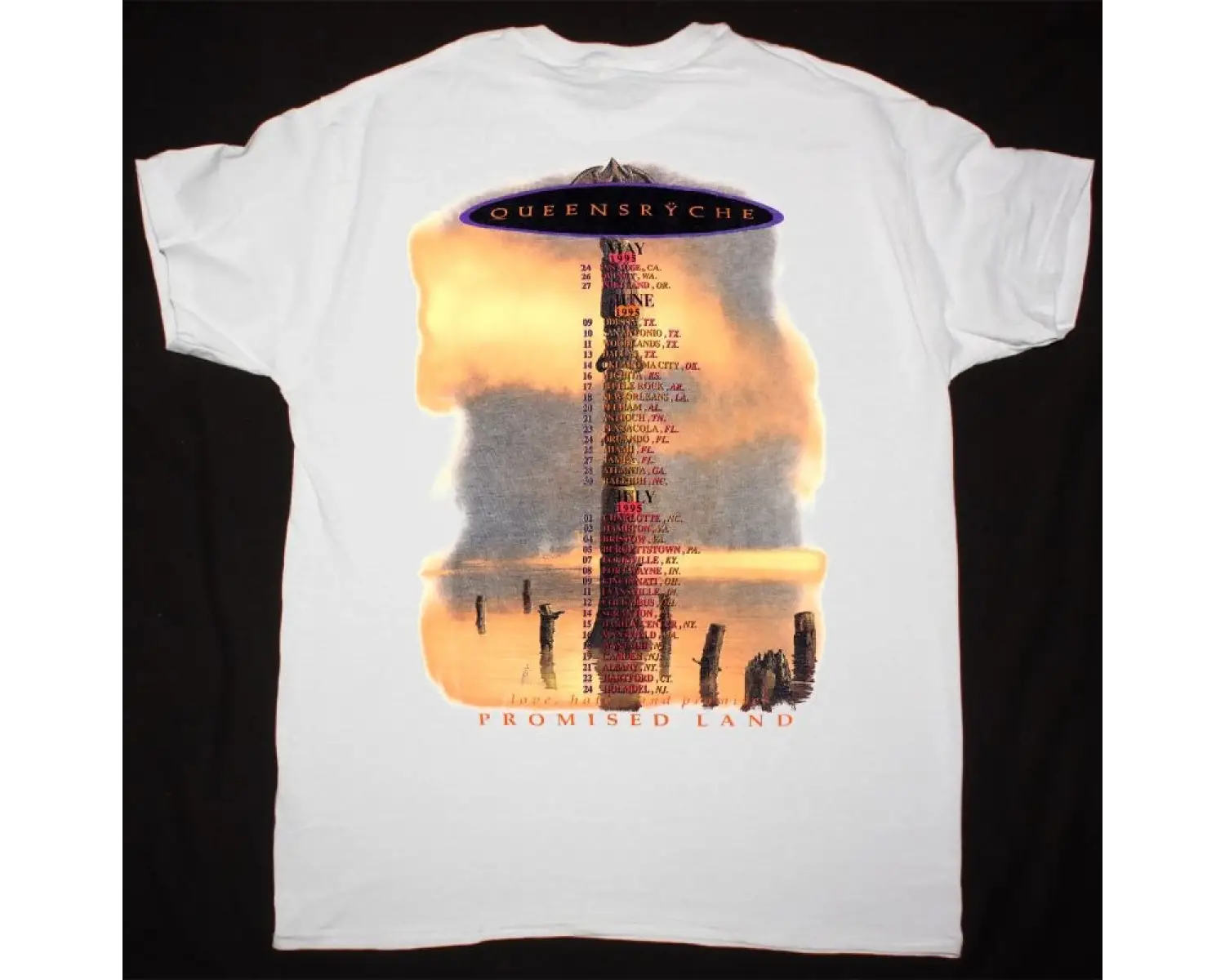 GAMMA RAY EMPIRE OF THE UNDEAD NEW BLACK T-SHIRT ÖN VE ARAKA BASKILI