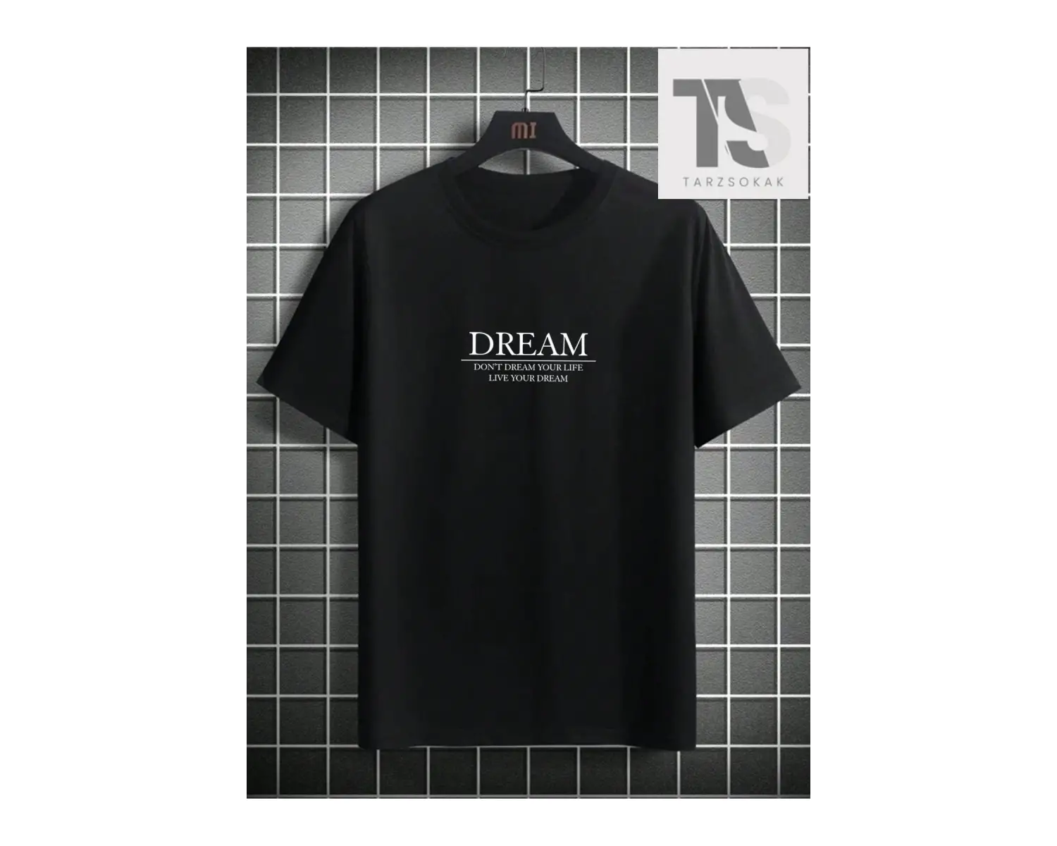 GAWX Erkek Harfli Grafik Tişört