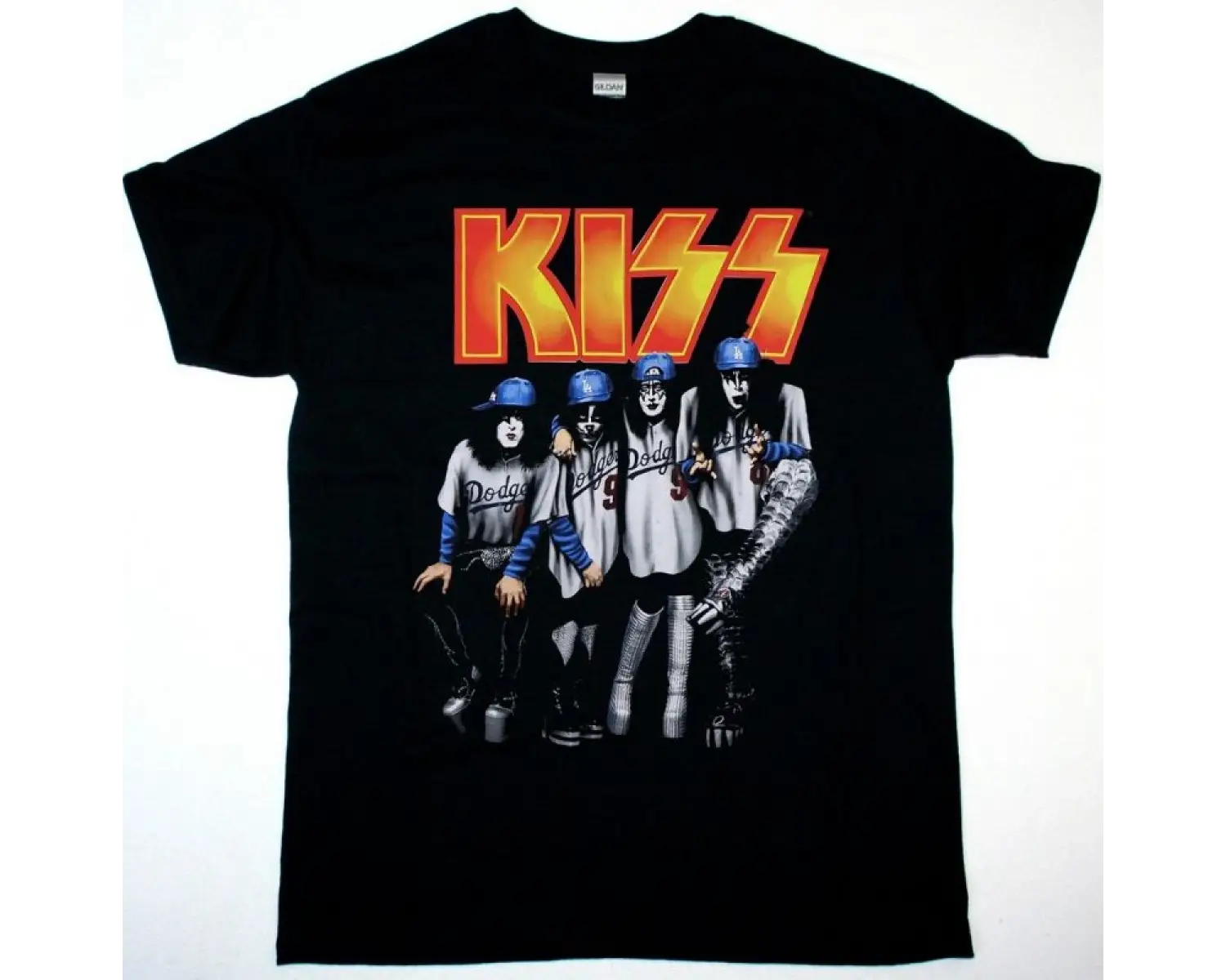 GENESIS LAND OF CONFUSION TOUR NEW WHITE T-SHIRT ÖN VE ARAKA BASKILI