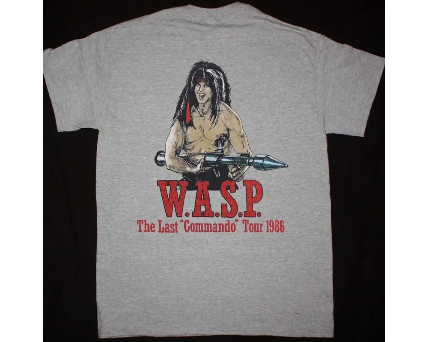 GENESIS WE CANT DANCE TOUR NEW BLACK T-SHIRT ÖN VE ARAKA BASKILI