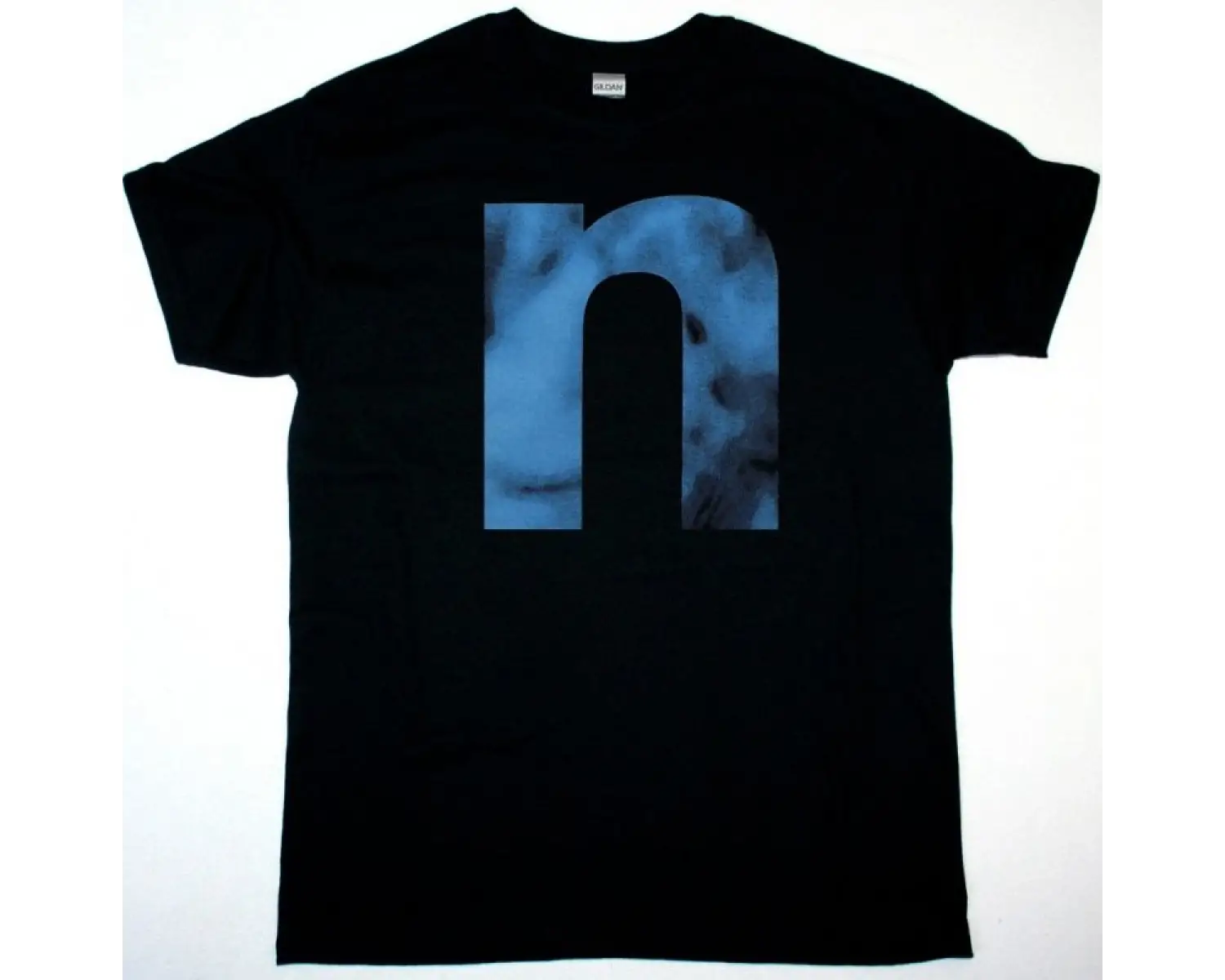 GHOST BLACK TO THE FUTURE NEW BLACK T-SHIRT ÖN VE ARAKA BASKILI