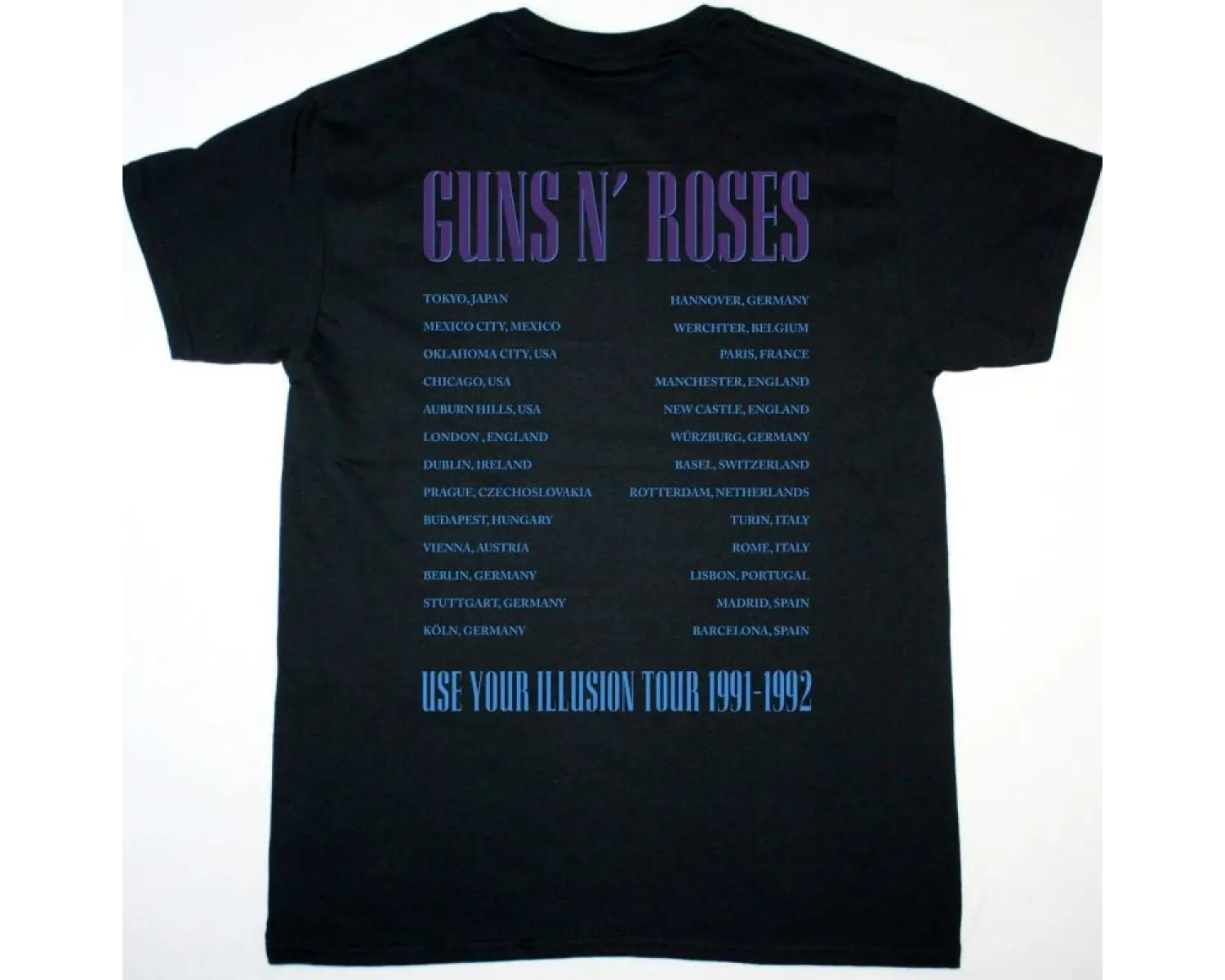 GHOST PHANTOMIME NEW BLACK T-SHIRT ÖN VE ARAKA BASKILI