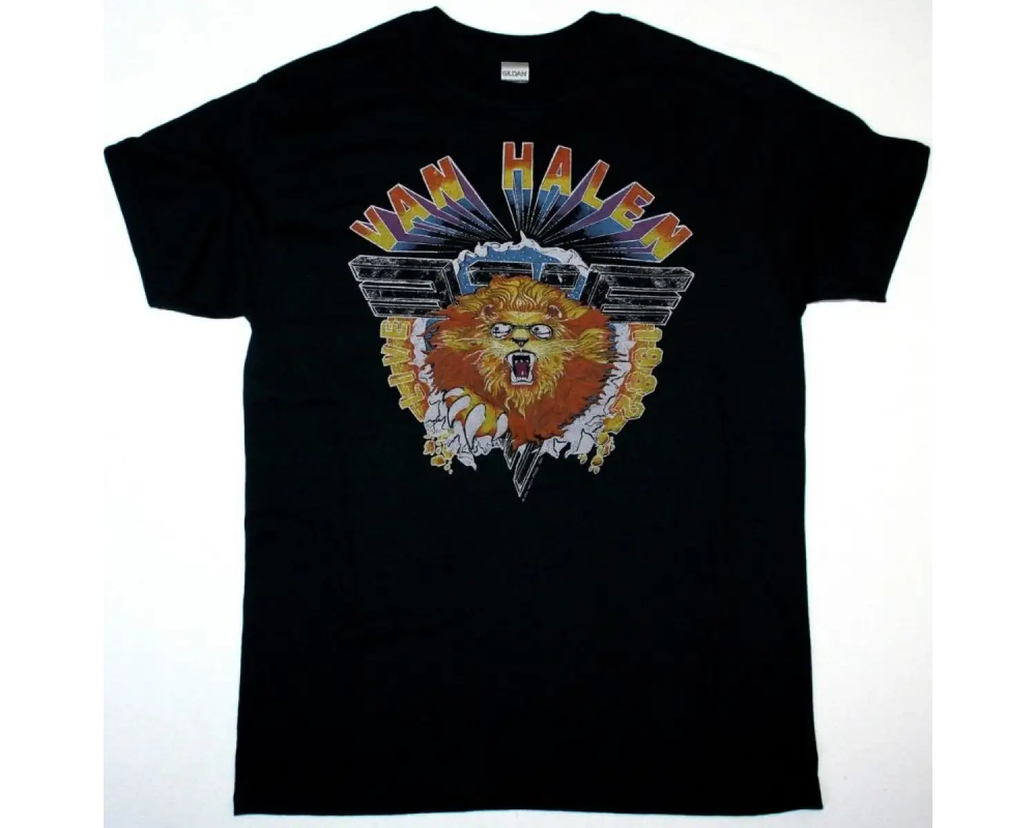 GHOST SECULAR HAZE NEW BLACK T-SHIRT ÖN VE ARAKA BASKILI