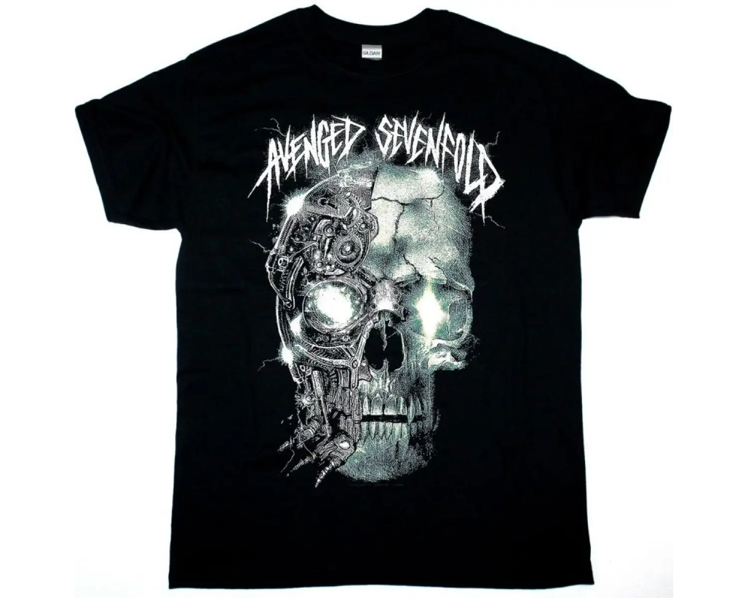 GODFLESH POST SELF NEW BLACK TSHIRT ÖN BASKILI