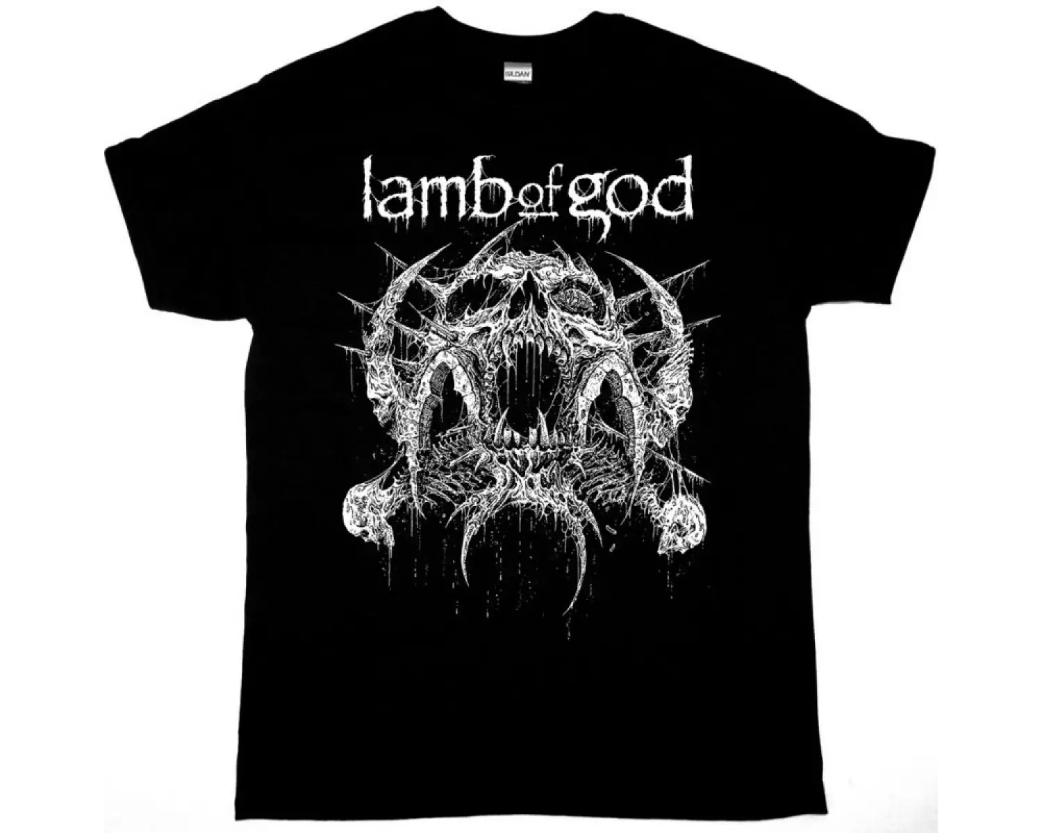 GODSMACK IV NEW BLACK T-SHIRT ÖN BASKILI