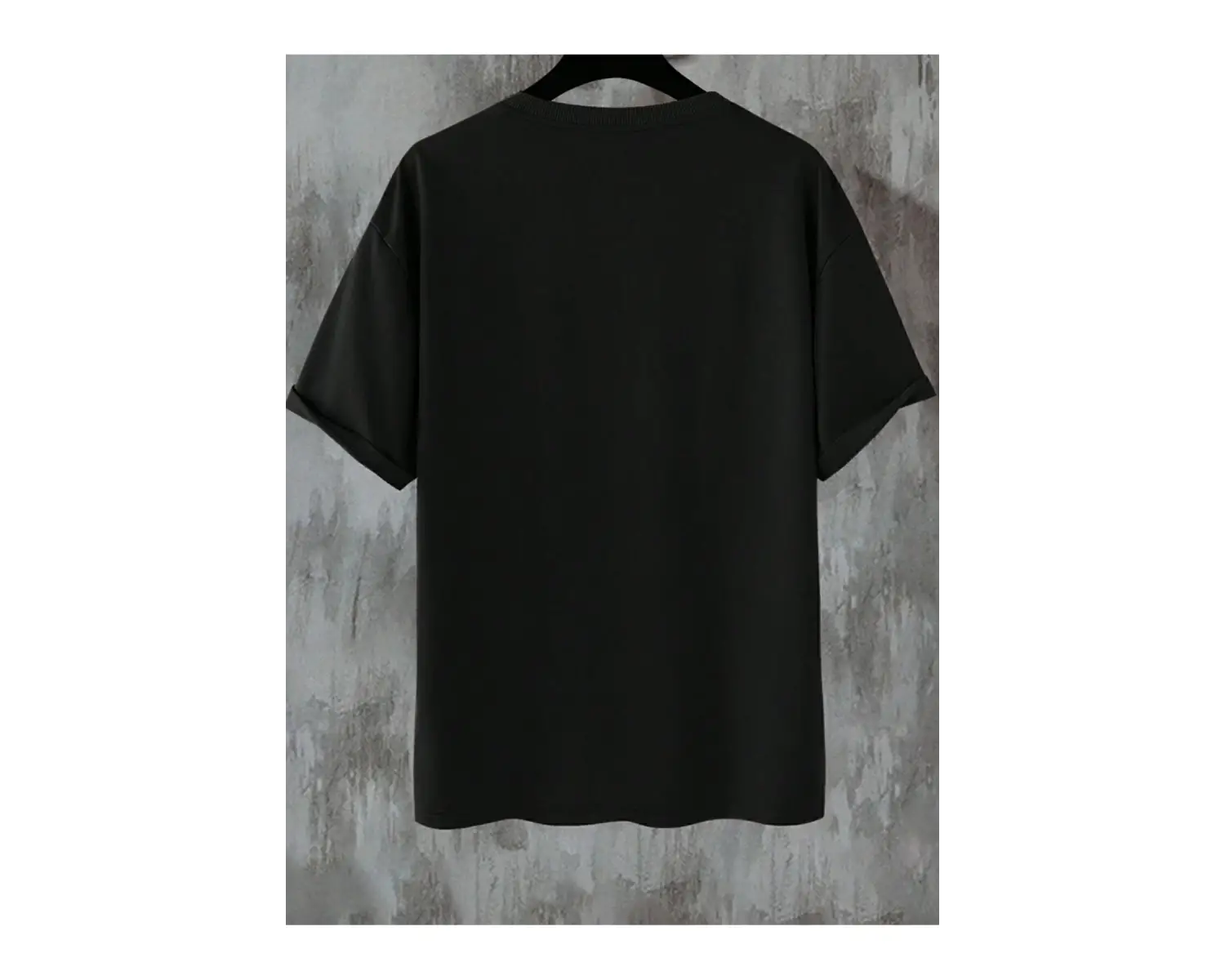 Göğüs Beach Baskılı Oversize Erkek T-Shirt