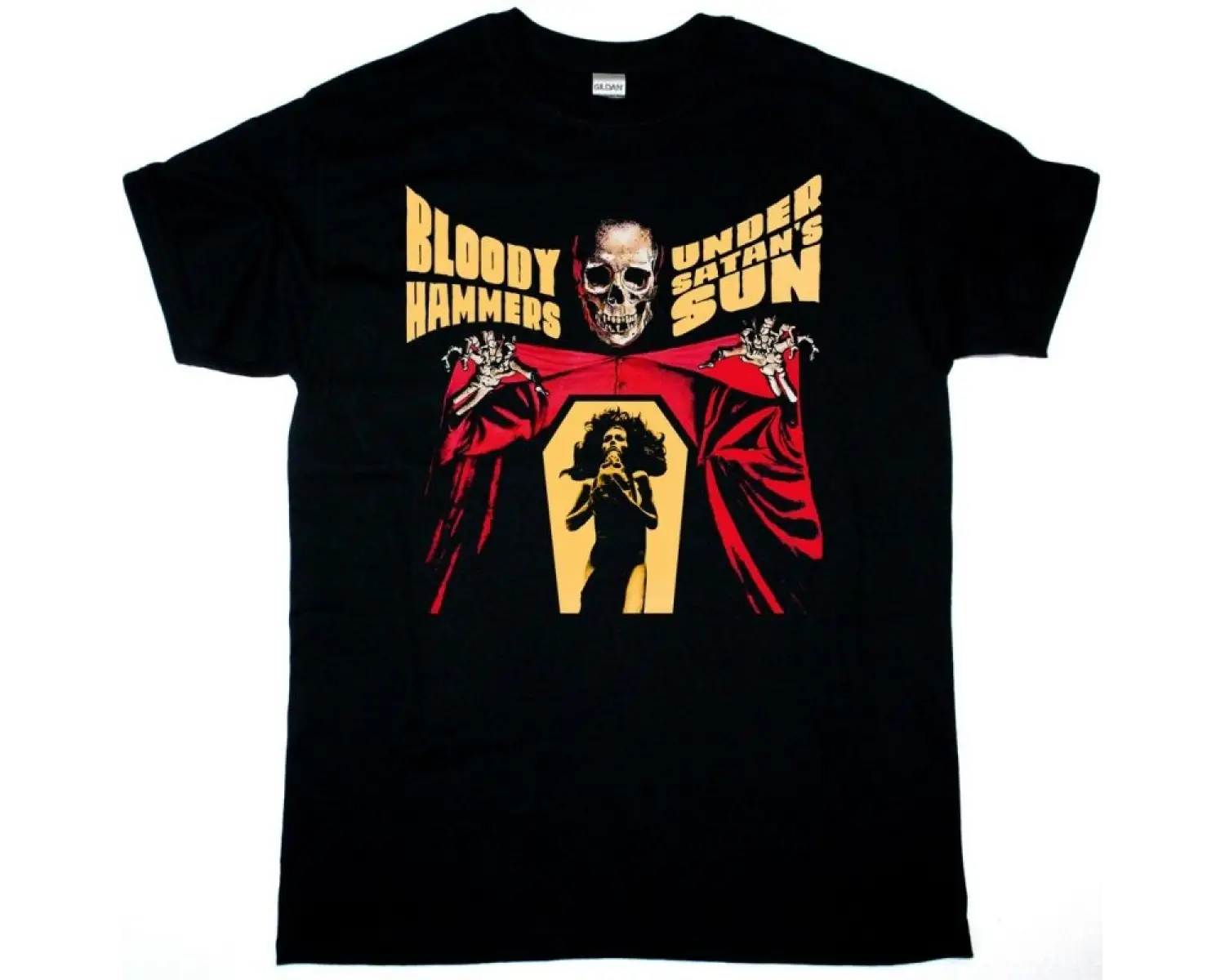GOJIRA CASTLE BURNING NEW BLACK T SHIRT ÖN BASKILI