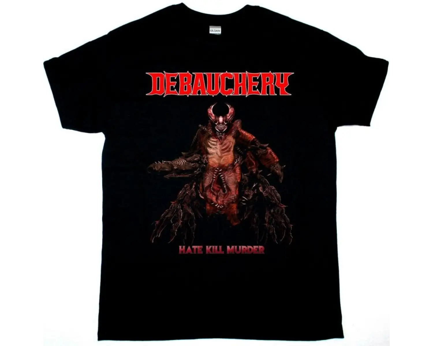 GOJIRA MOTH SKULL NEW BLACK T SHIRT ÖN BASKILI