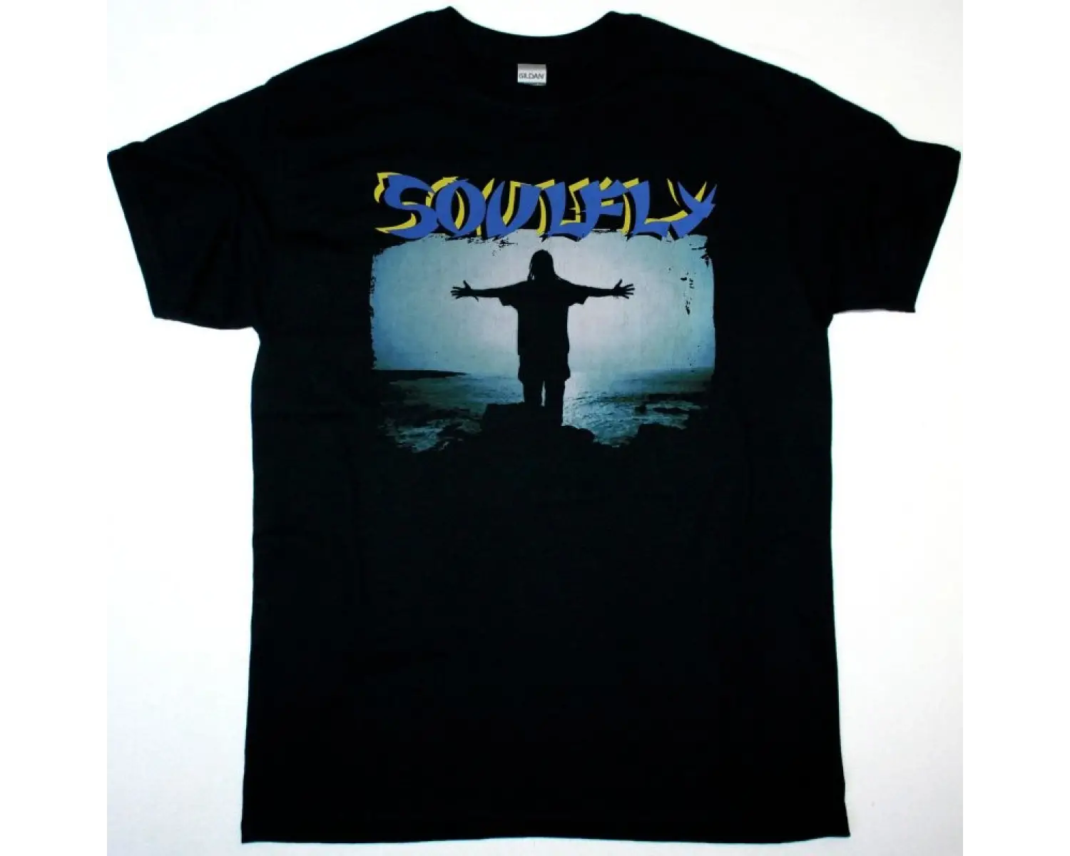 GOOD CHARLOTTE COLEGIATE NEW BLACK T SHIRT ÖN VE ARAKA BASKILI