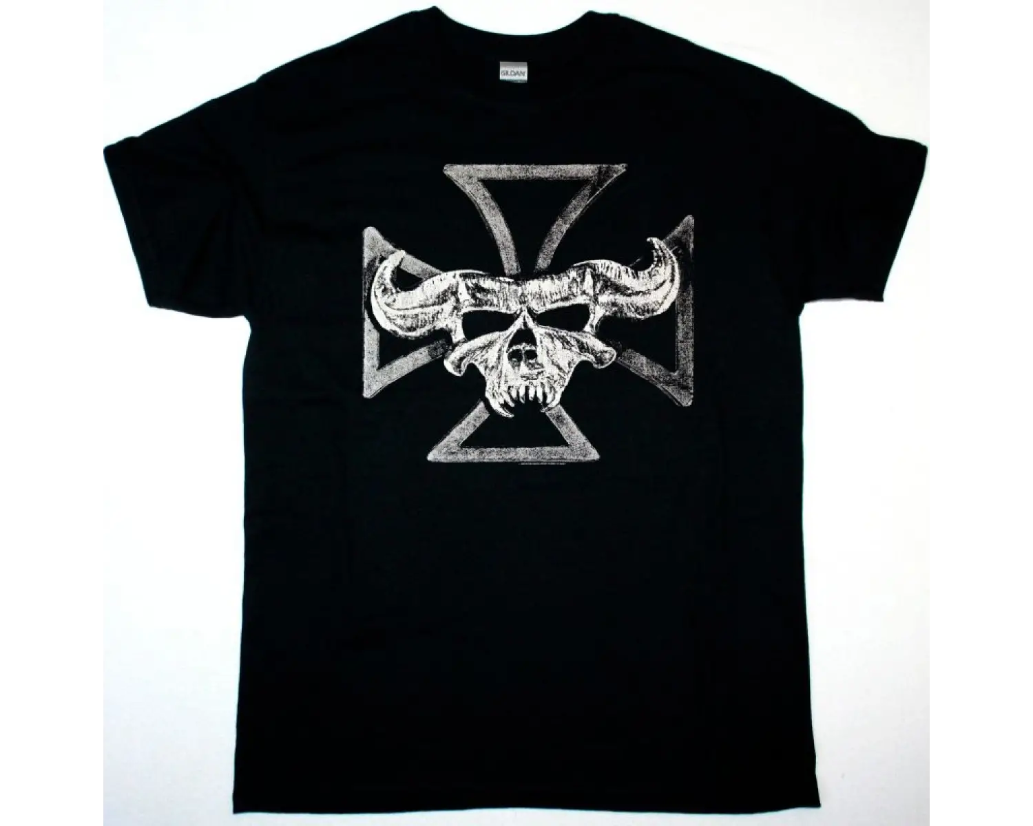 GOOD CHARLOTTE MONOGRAM NEW BLACK T SHIRT ÖN VE ARAKA BASKILI