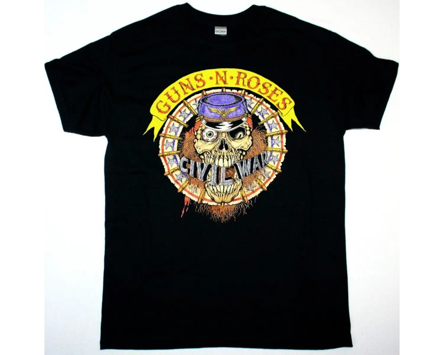 GORGUTS CONSIDERED DEAD NEW BLACK T-SHIRT ÖN VE ARAKA BASKILI