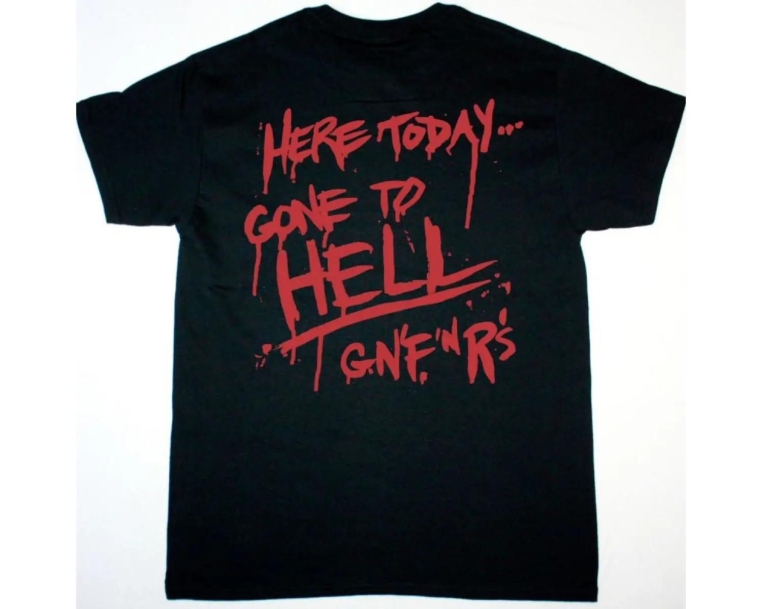 GORGUTS THE EROSION OF SANITY-293 NEW BLACK T-SHIRT ÖN VE ARAKA BASKILI