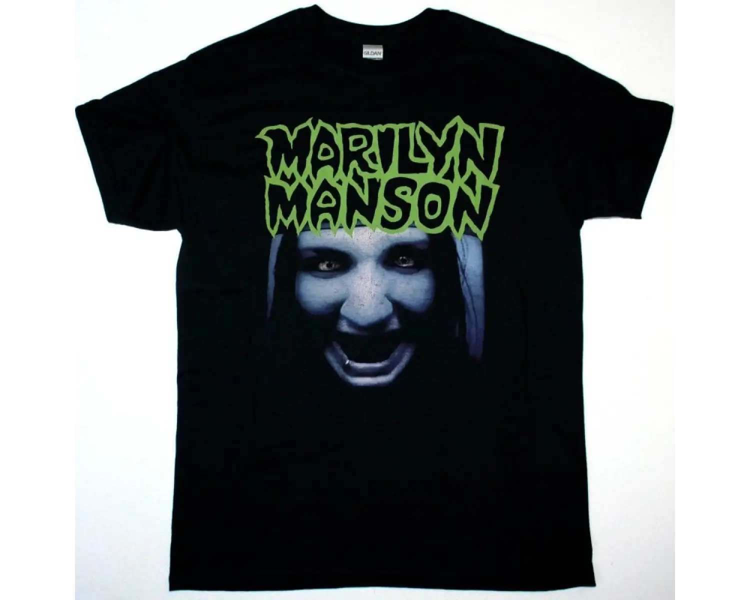GORILLAZ CARTOON NEW BLACK T SHIRT ÖN VE ARAKA BASKILI