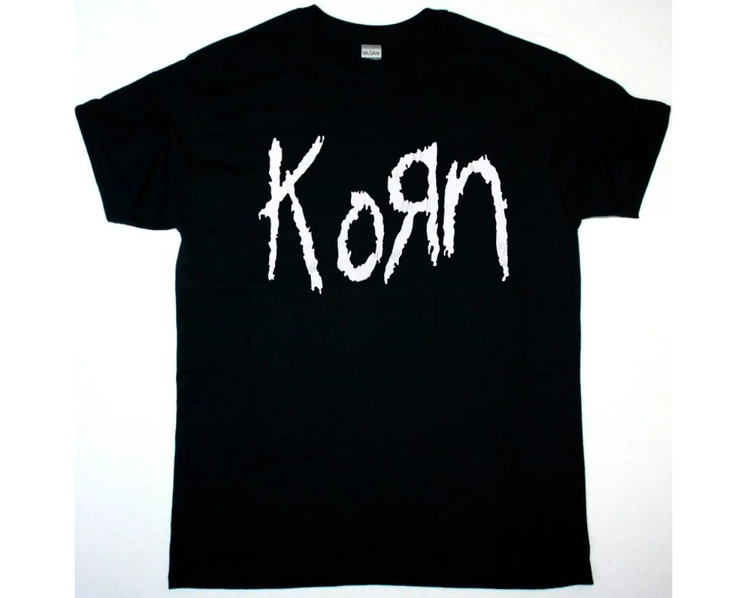 GORILLAZ FACES NEW BLACK T SHIRT ÖN VE ARAKA BASKILI