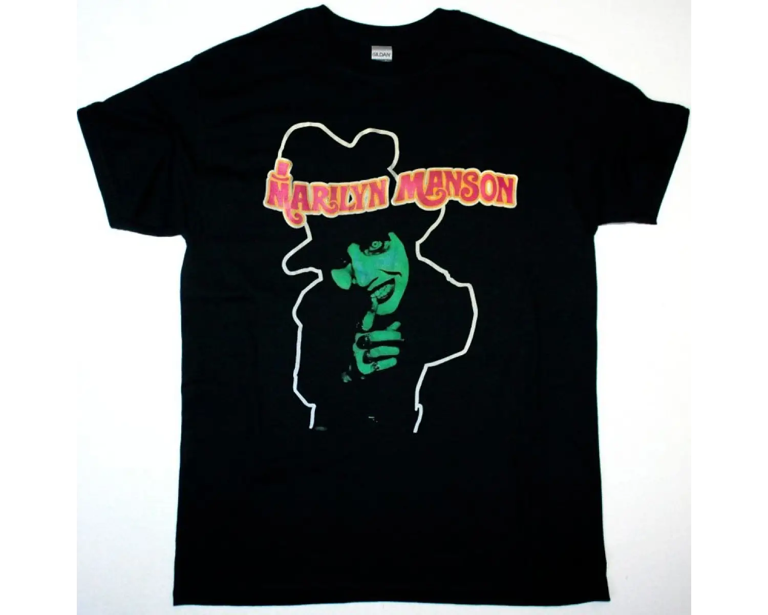 GORILLAZ PLASTIC BEACH NEW BLACK T SHIRT ÖN VE ARAKA BASKILI