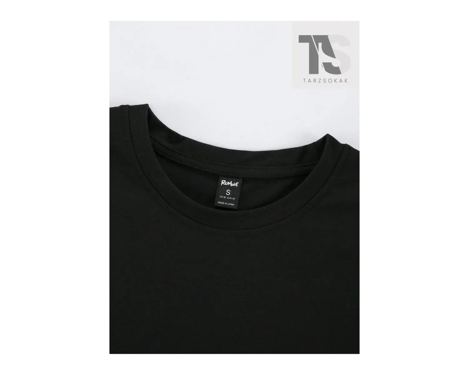 Goth Erkek Çapraz ve Kanatlı Baskılı Tişört