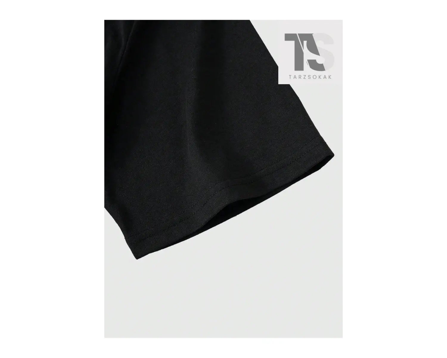 Goth Erkek Geometrik Baskılı Yuvarlak Yaka T-Shirt