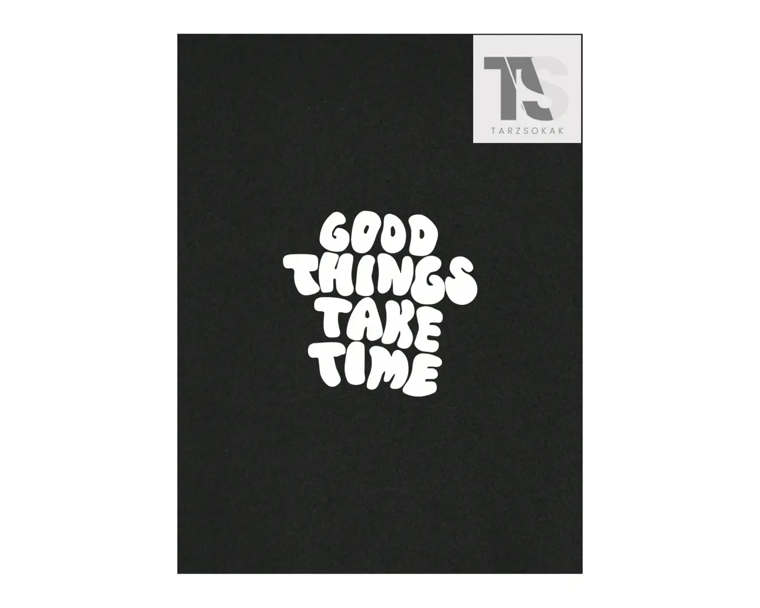 Goth Erkek Yarasa Baskılı Tişört