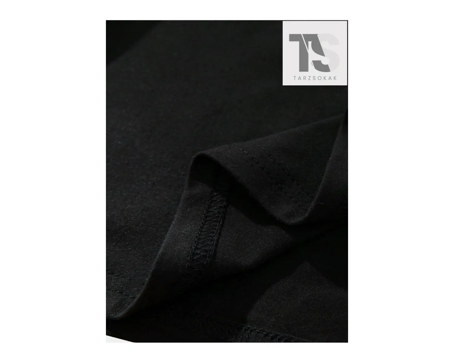 Goth Erkekler Çapraz Harf Grafikli Tişört