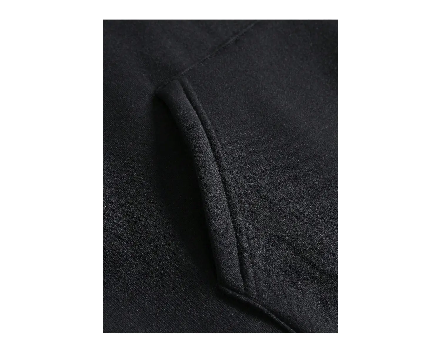 Goth Guys Cross Print Drawstring Lined Hoodie Siyah