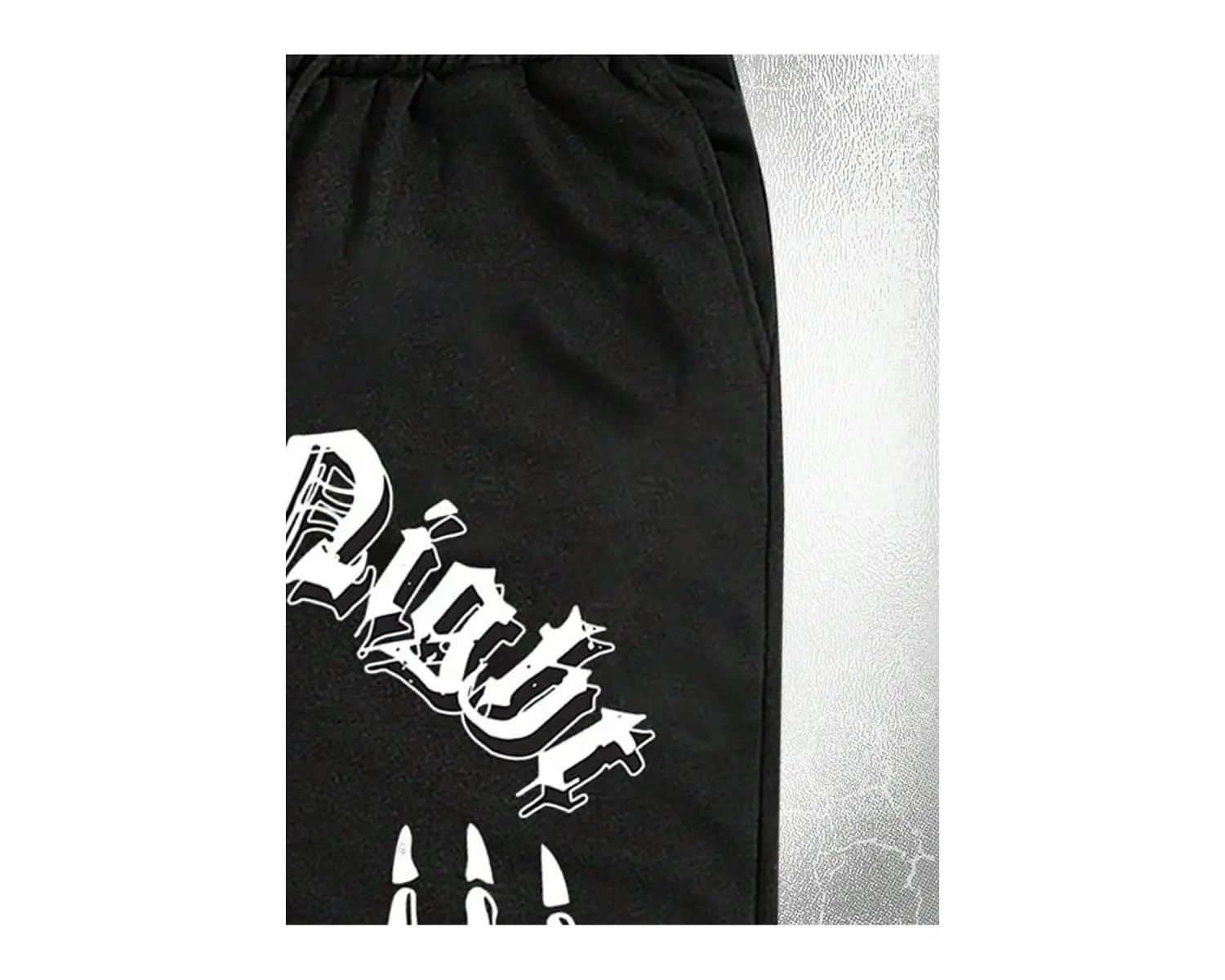 Goth Guys Skeleton Hand Print Eşofman Altı