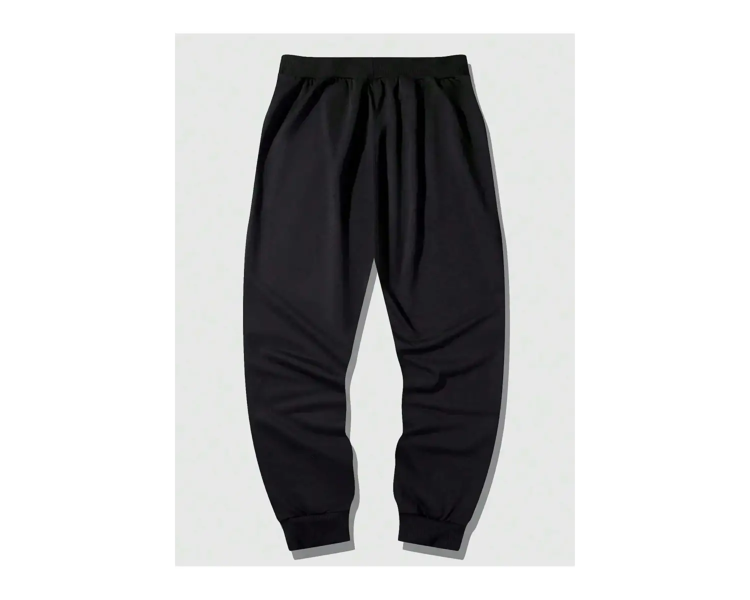 Goth Guys Slogan & Skull & Spider Graphic Drawstring Waist Eşofman Altı