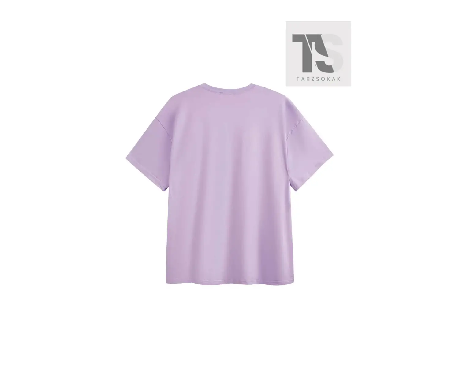 Goth Kafatası ve Harf Grafikli Düşük Omuzlu Tişört