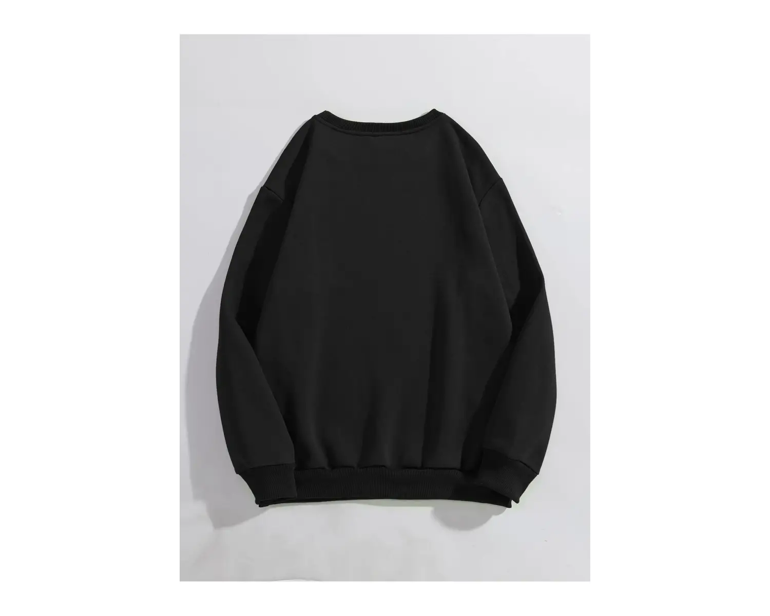 Goth Skull & Letter Graphic Thermal Lined Sweatshirt