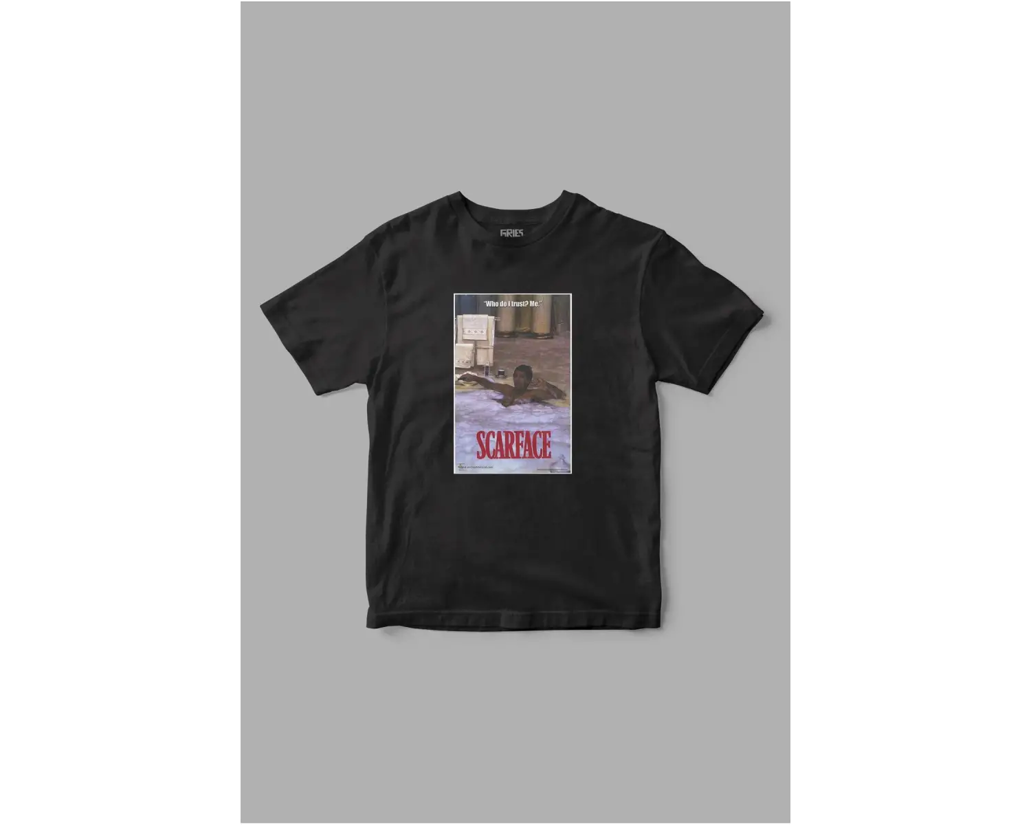 Gözler yalan söylemez Who Do I Trust Me Baskılı Tişört