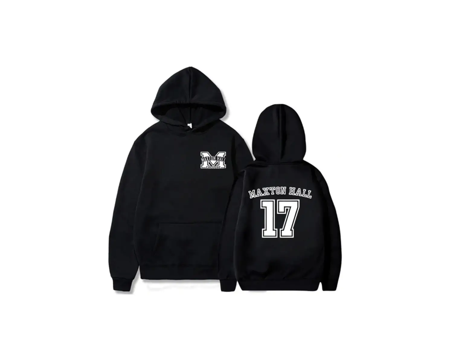 Gri Maxton Hall 17 TV Graphic Hoodie The World Between Us